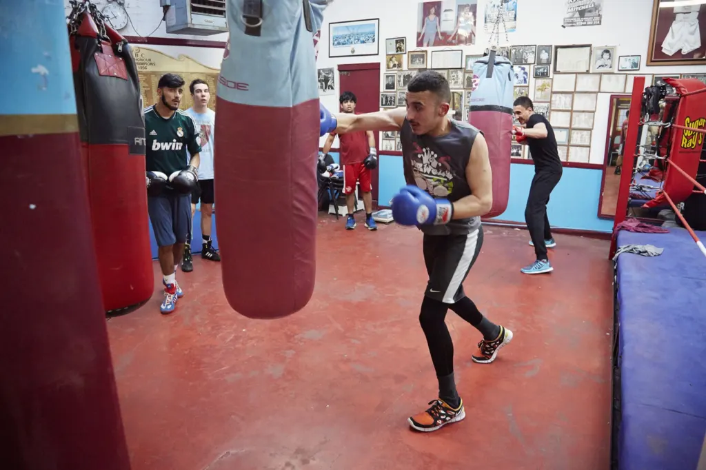 West Ham Amateur Boxing Club — documentary and portrait photograph in London, UK, frame 25 of 28.